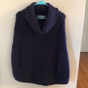 Cowl neck sweater/shall